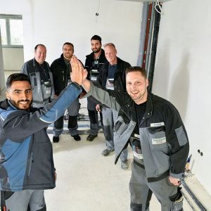 Das Team von Tiedemann